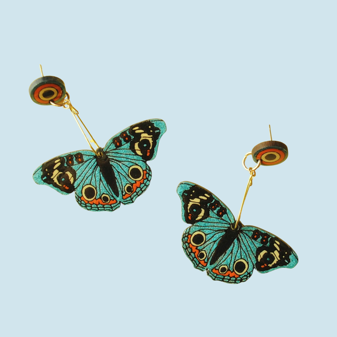 Aretes Mariposas Junonías