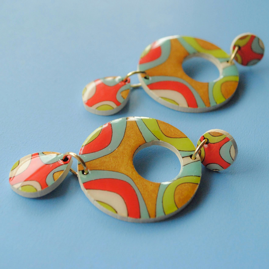 Aretes Barichara Vista al Mirador