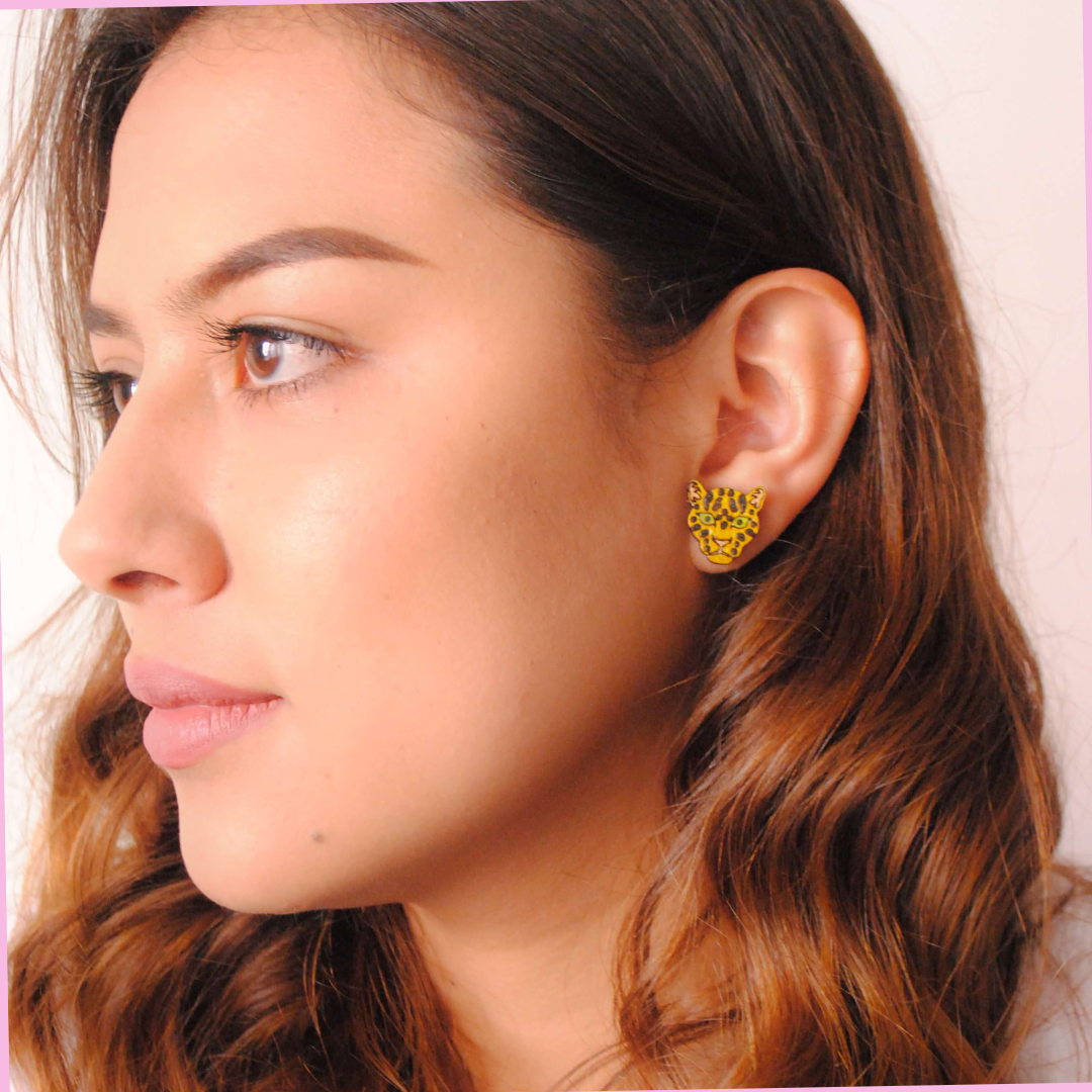 Topitos Jaguar del Amazonas Amarillos.