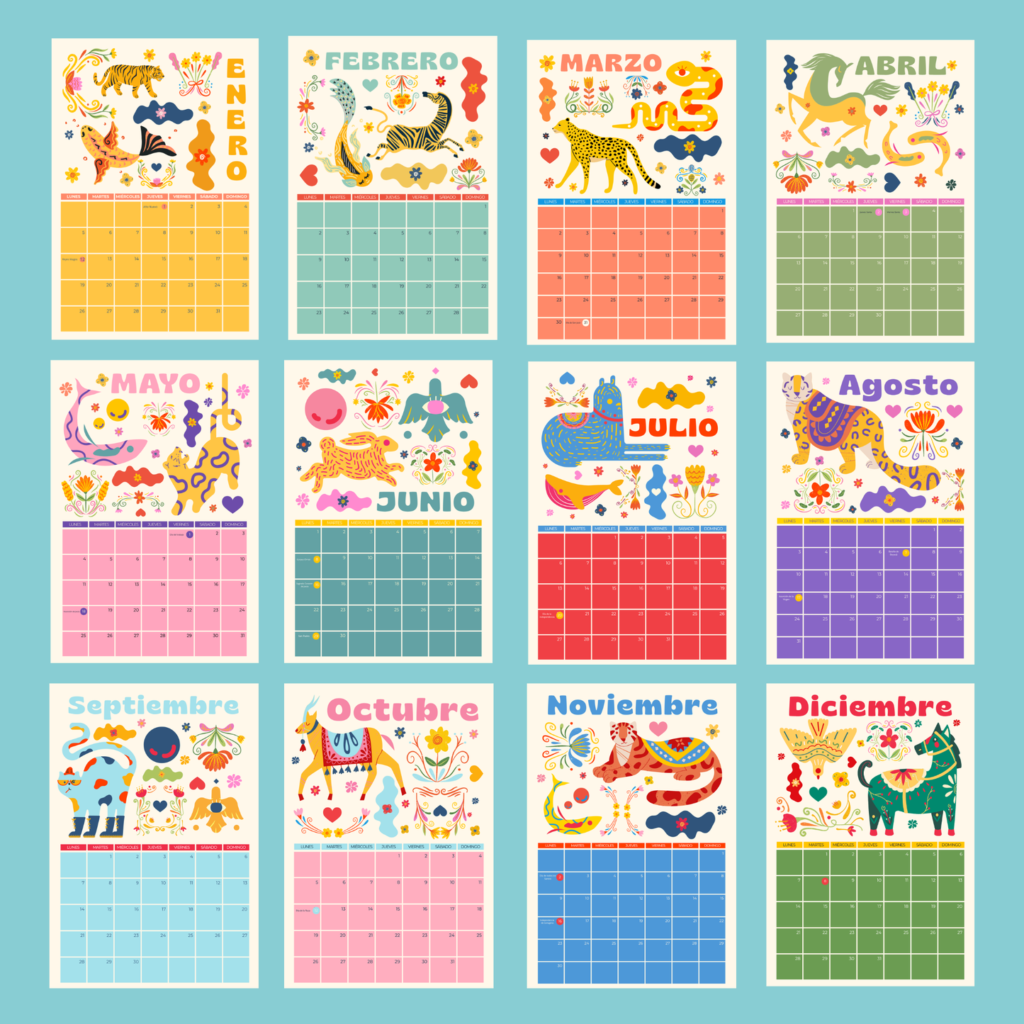 CALENDARIO PLANEADOR 2026