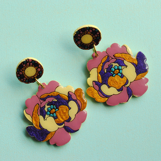 Aretes Flores de Boyacá