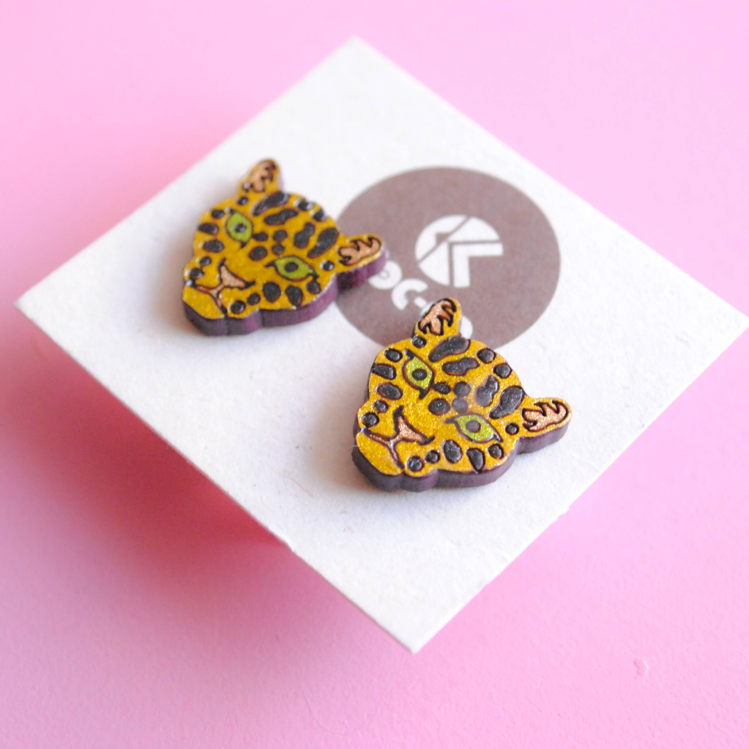 Topitos Jaguar del Amazonas Amarillos.