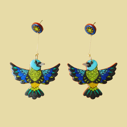 Aretes Saira Arcoíris