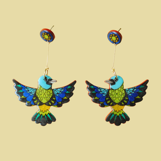 Aretes Saira Arcoíris