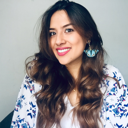 Aretes Mariposas Junonías