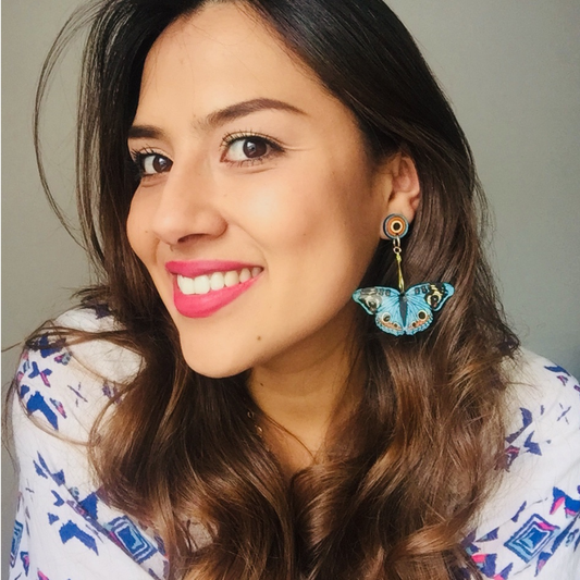Aretes Mariposas Junonías