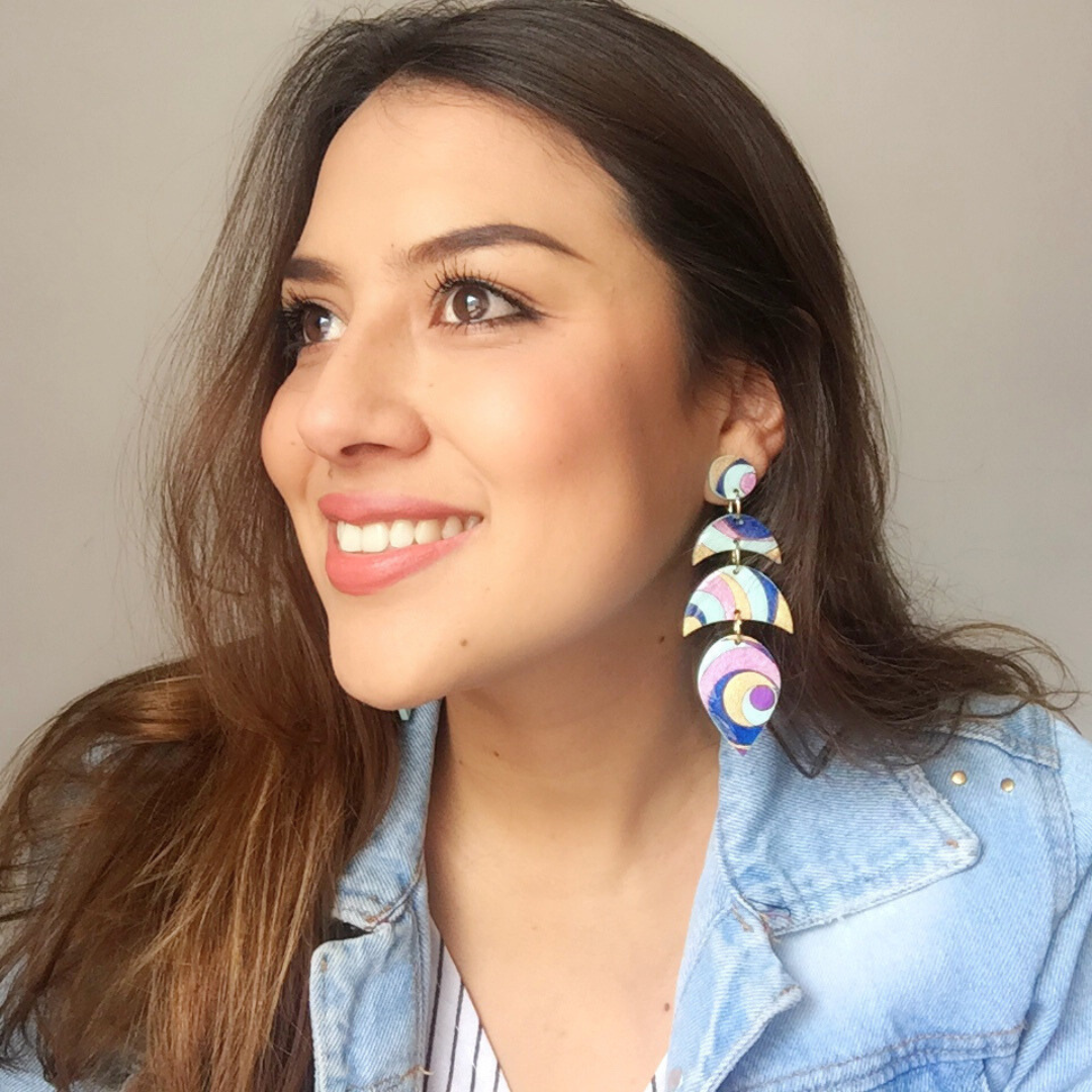 Aretes Barichara Calles de color