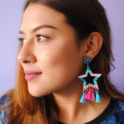 Aretes Estrellas Sideral Pop