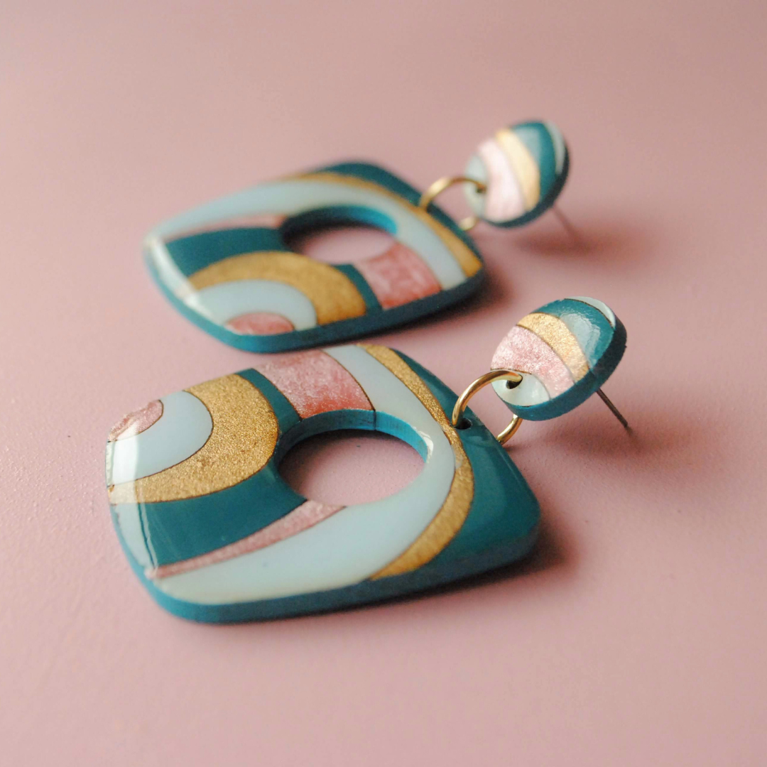 Aretes Barichara Colores de mi ventana