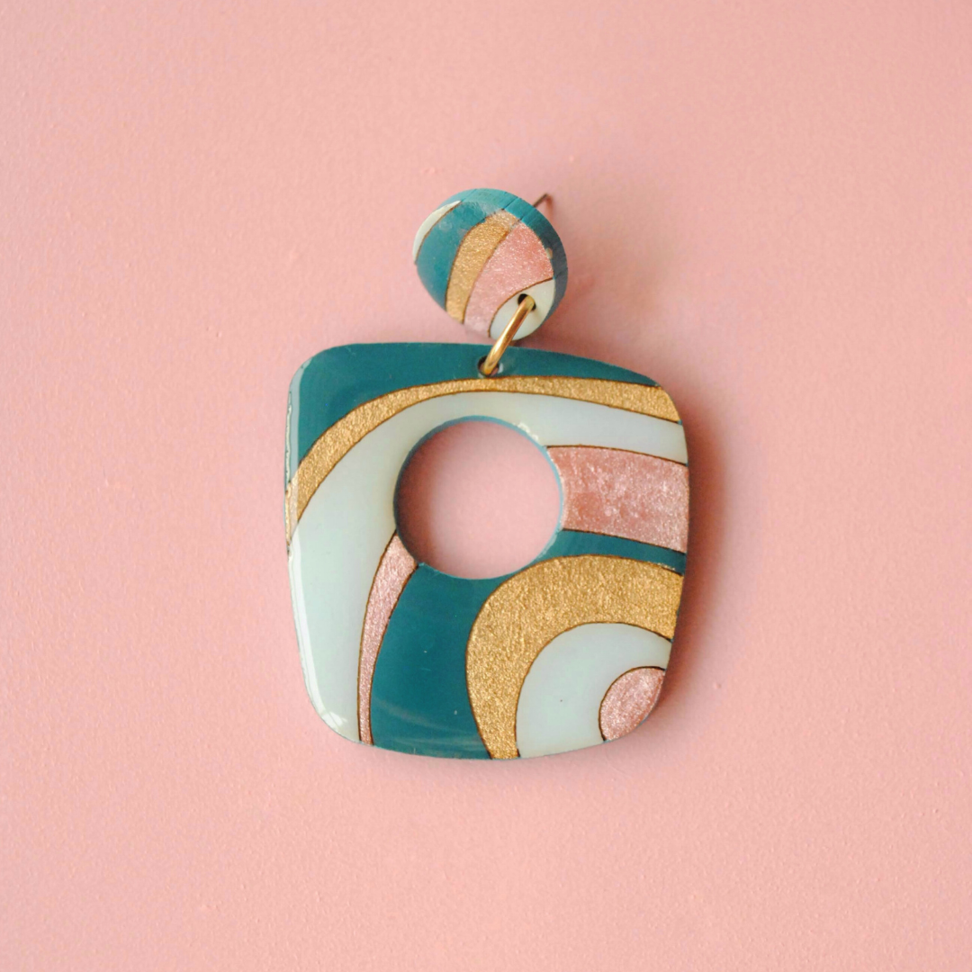 Aretes Barichara Colores de mi ventana