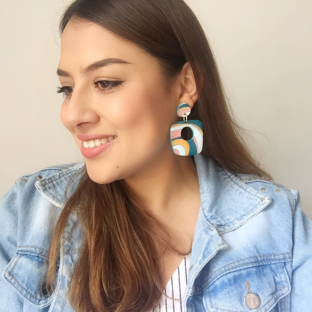 Aretes Barichara Colores de mi ventana
