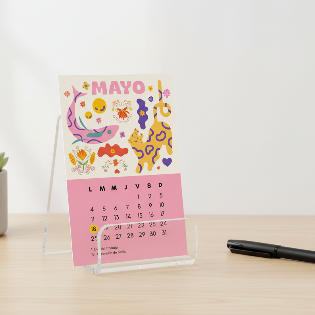 CALENDARIO DE ESCRITORIO 2026