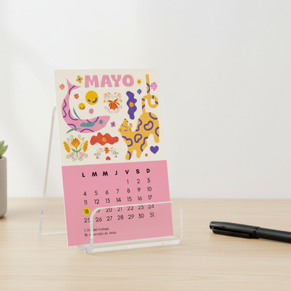 CALENDARIO DE ESCRITORIO 2026