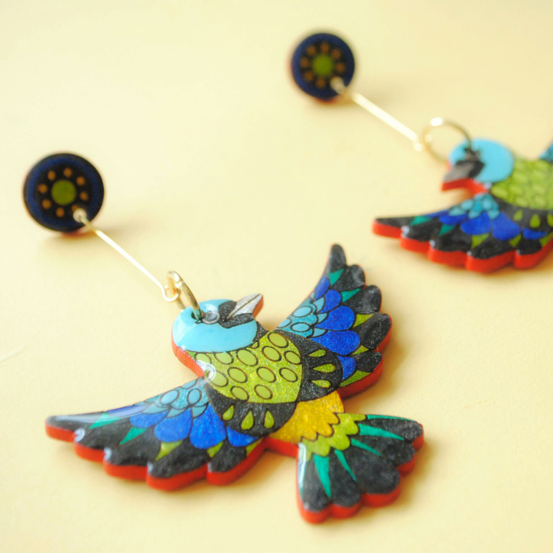 Aretes Saira Arcoíris