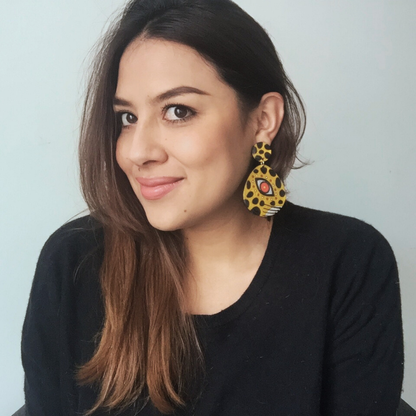 Aretes Jaguar del Carnaval