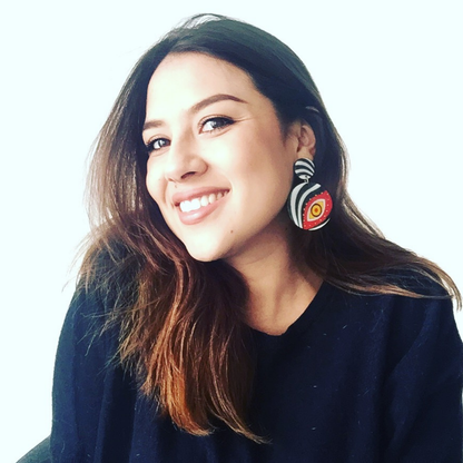 Aretes Cebras del Carnaval