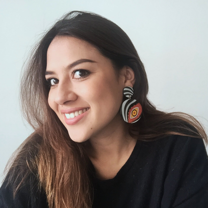 Aretes Cebras del Carnaval