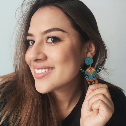 Aretes Toritos del Carnaval de Barranquilla