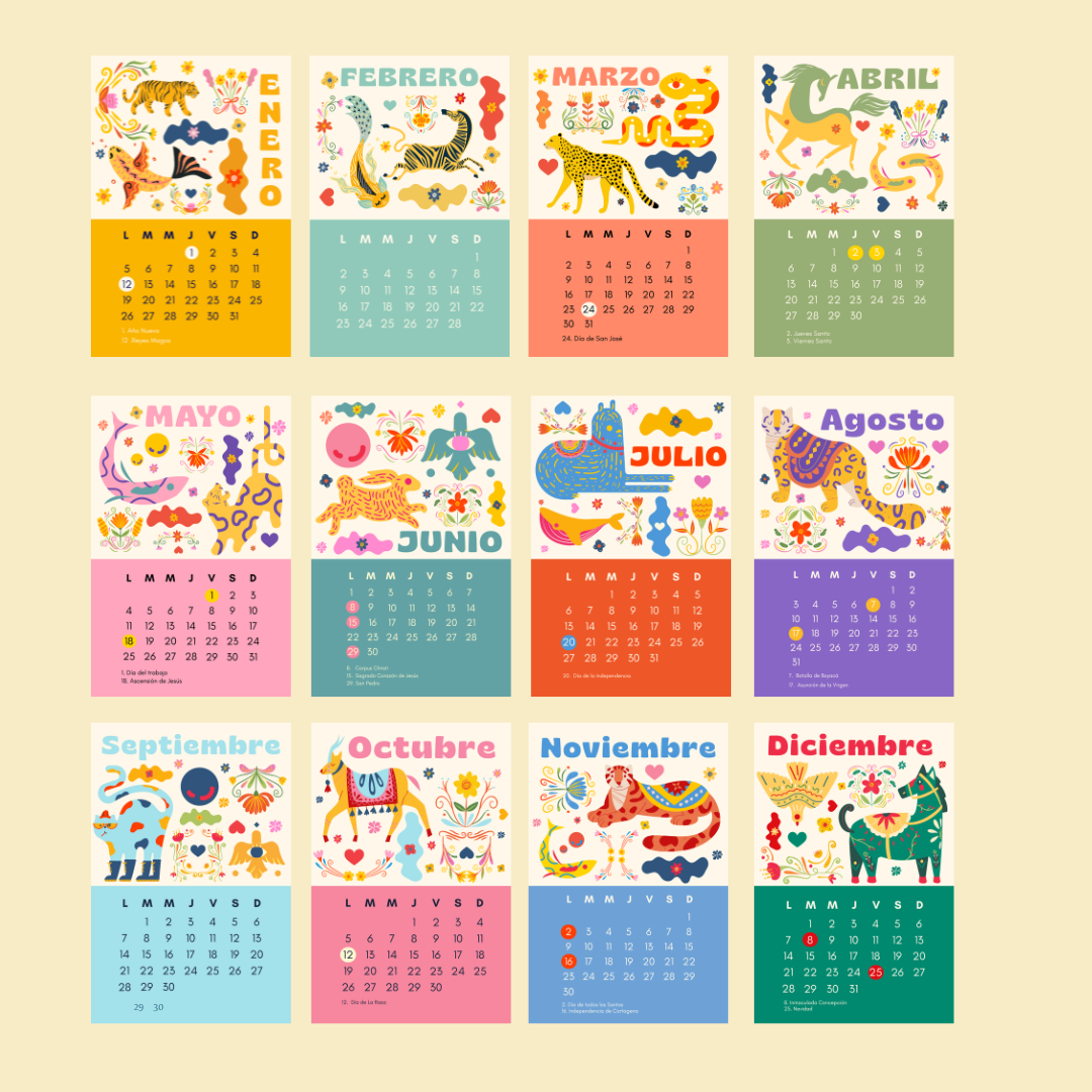 CALENDARIO DE ESCRITORIO 2026