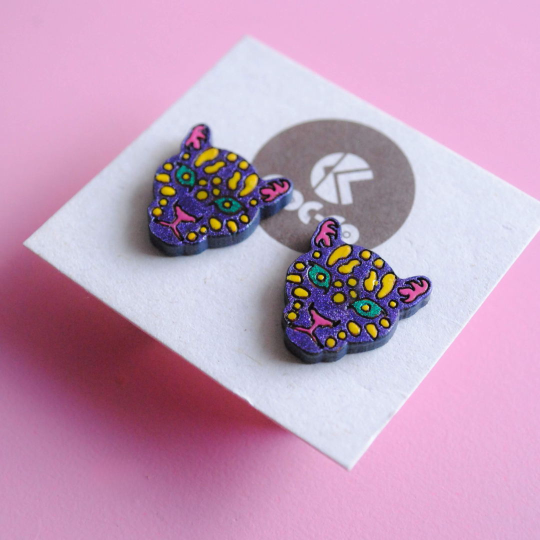 Topitos Jaguar del Amazonas Morado