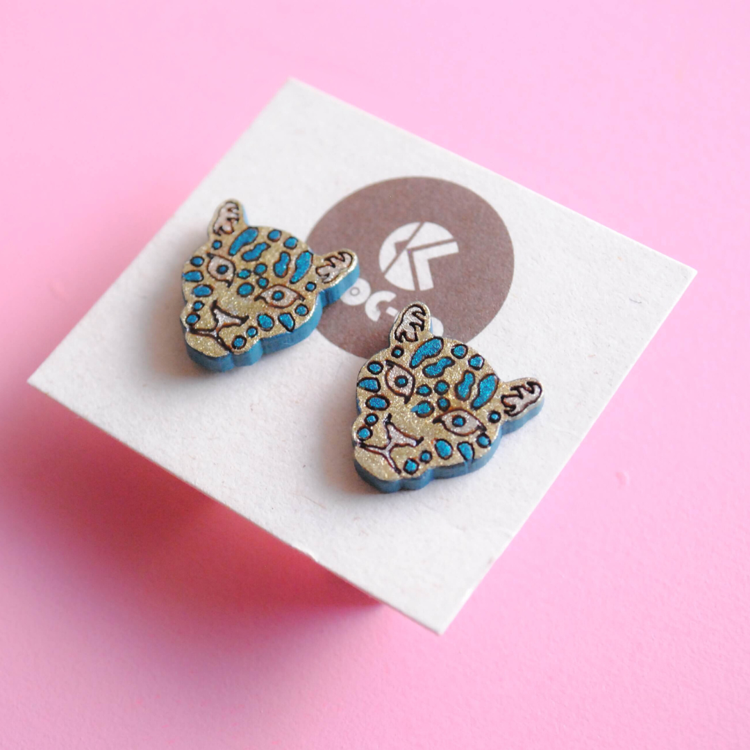 Topitos Jaguar del Amazonas Plata