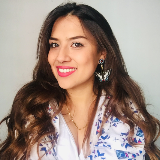 Aretes Mariposas Blancas