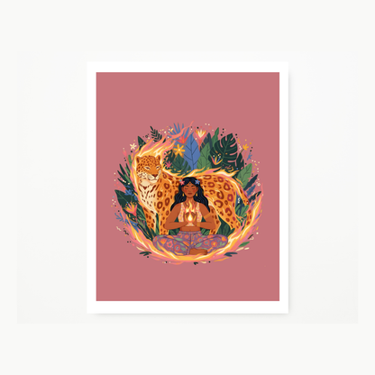 Print Jaguar Interior