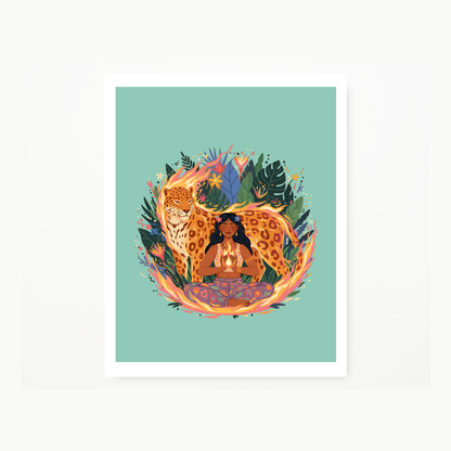 Print Jaguar Interior