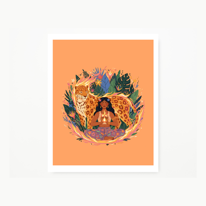 Print Jaguar Interior