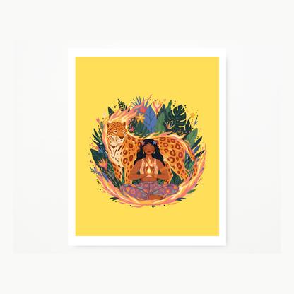 Print Jaguar Interior